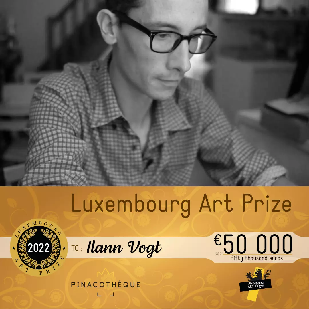 Prémio internacional do artista emergente do ano • Luxembourg Art Prize